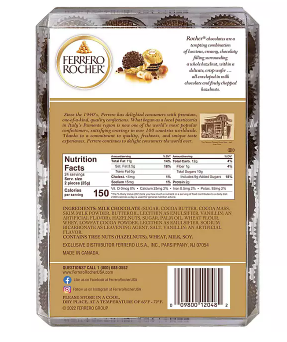 Wholesale prices with free shipping all over United States Ferrero Rocher Hazelnut Chocolates (48 pk.) - Steven Deals