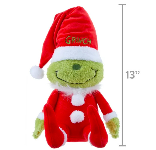 Wholesale prices with free shipping all over United States Dr Seuss' The Grinch Who Stole Christmas, Grinch Santa 12