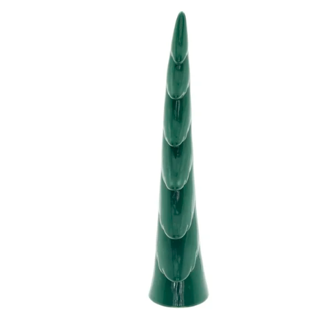 Wholesale prices with free shipping all over United States Holiday Time Green Ceramic Christmas Tree Tabletop Decor, 8.25