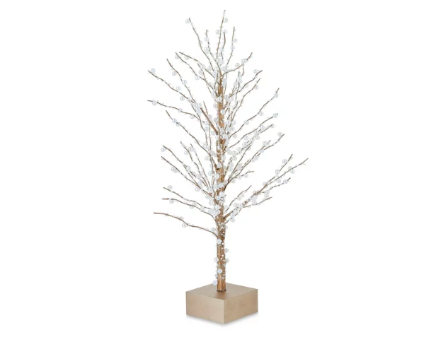 Wholesale prices with free shipping all over United States My Texas House Gold Pearl Tree Decoration, 18