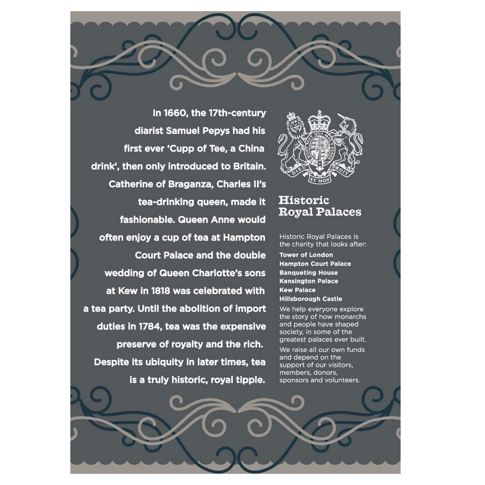 Wholesale prices with free shipping all over United States Harney & Sons Victorian London Fog Tea, Black and Oolong Tea with Citrus, Vanilla and Lavender | 30 Sachets, Historic Royal Palaces Collection - Steven Deals