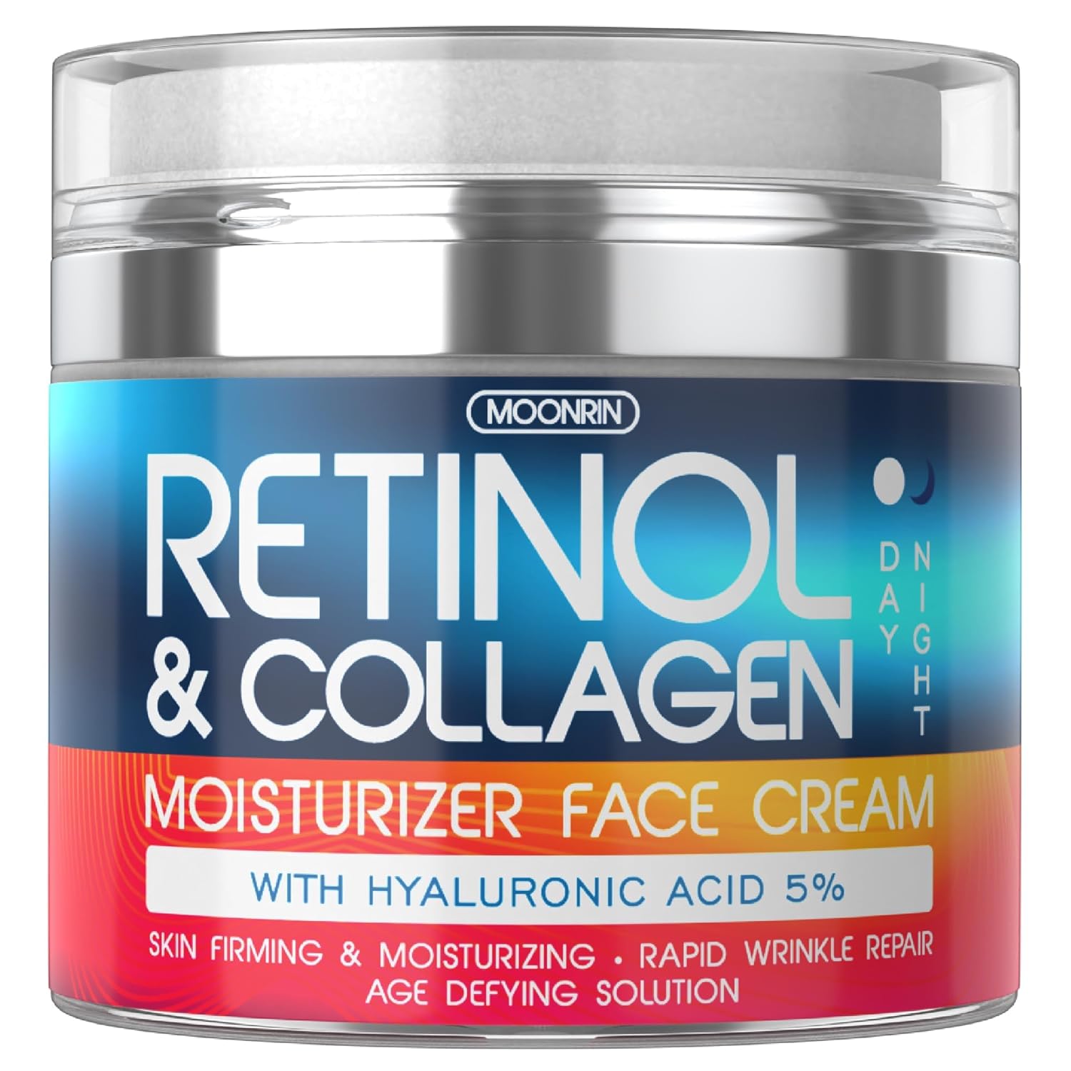 Wholesale prices with free shipping all over United States Retinol Cream for Face - Collagen and Retinol Moisturizer with Hyaluronic Acid, Day-Night Anti-Aging Moisturizer for Women, Men, Collagen Cream for Face Reduces Wrinkles, Dryness, 1.85 Oz - Steven Deals