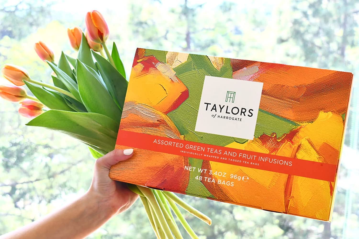 Wholesale prices with free shipping all over United States Taylors of Harrogate Assorted Specialty Teas Box , 48 count (Pack of 1) - Steven Deals