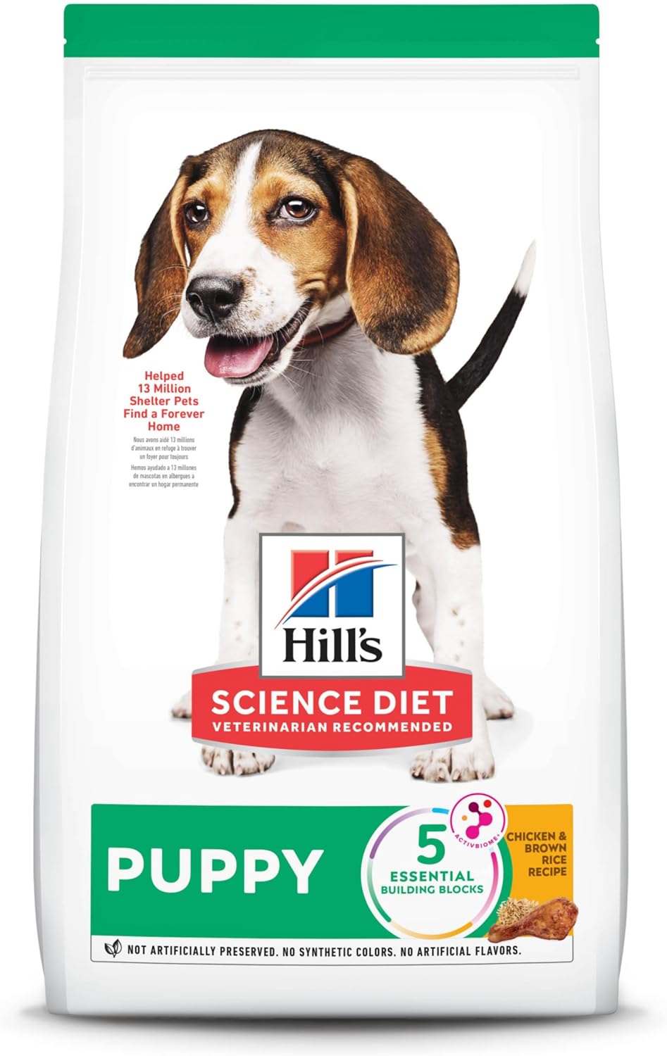 Wholesale prices with free shipping all over United States Hill's Science Diet Puppy Small Bites Chicken Meal & Brown Rice Recipe Dry Dog Food, 12.5 lb. Bag - Steven Deals