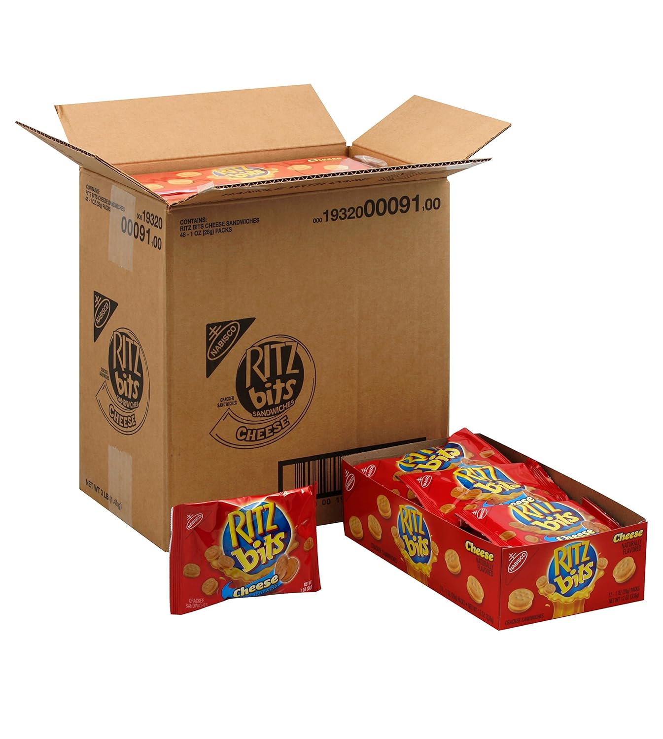 Wholesale prices with free shipping all over United States RITZ Peanut Butter Sandwich Cracker Snacks and Cheese Sandwich Crackers, Snack Crackers Variety Pack, 32 Snack Packs - Steven Deals