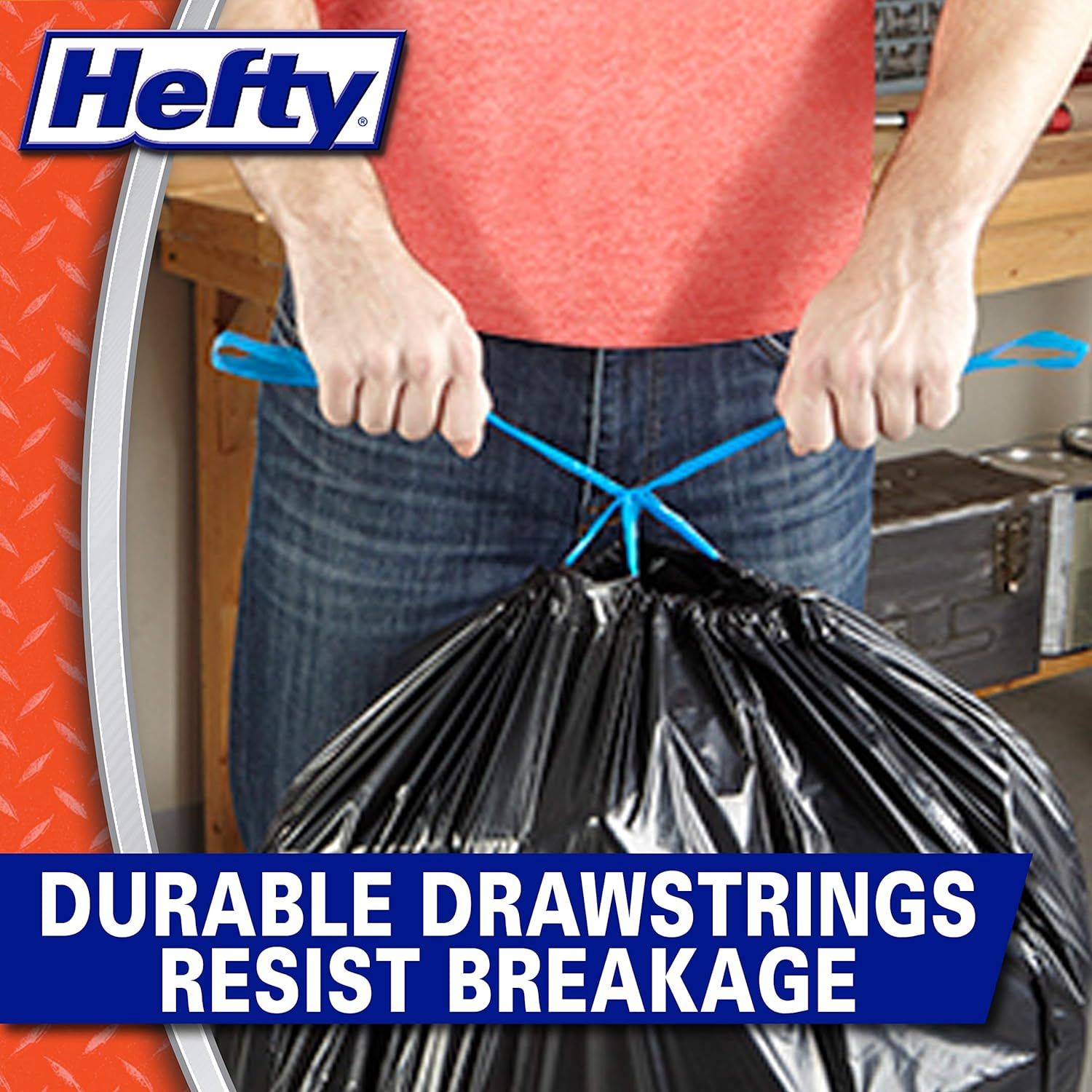 Wholesale prices with free shipping all over United States Hefty Strong Large Trash Bags, 30 Gallon, 56 Count - Steven Deals