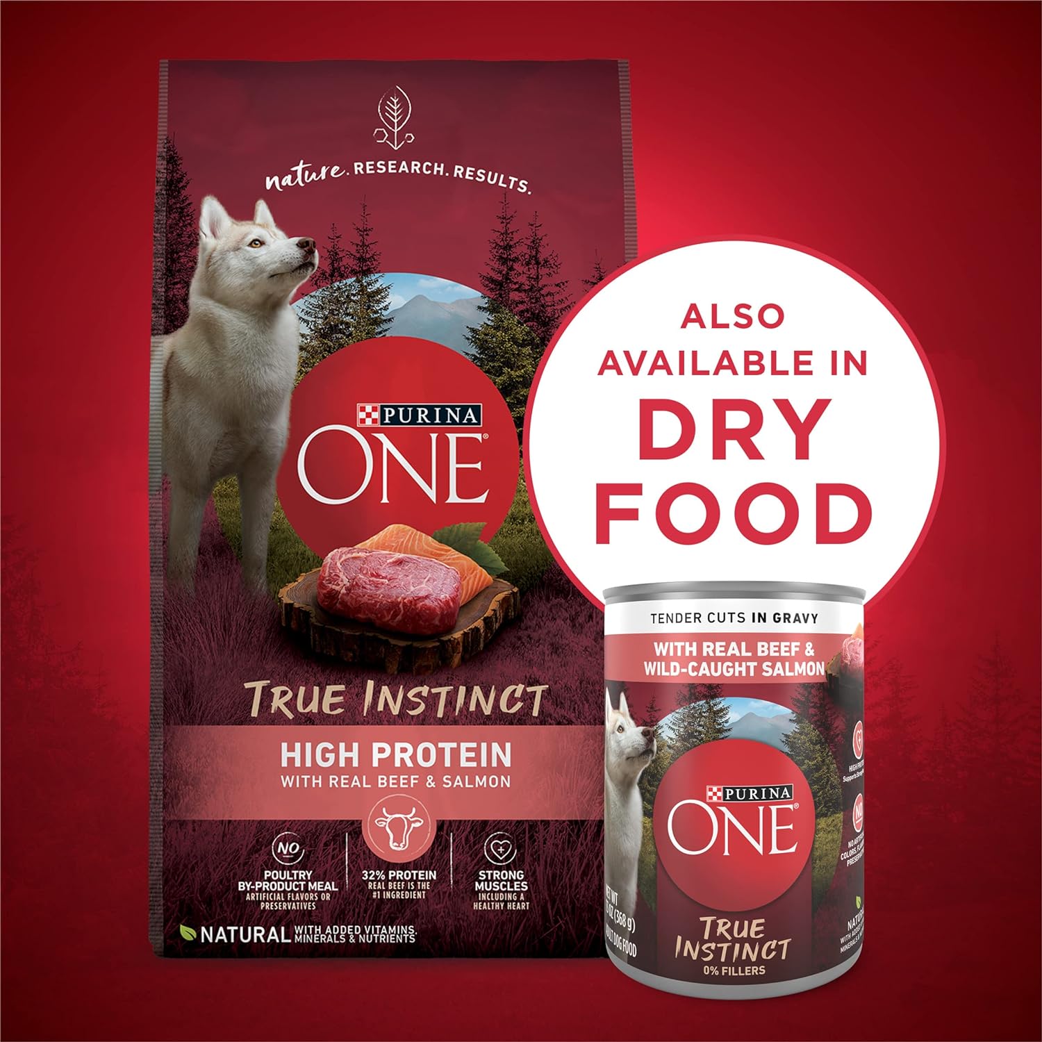 Wholesale prices with free shipping all over United States Purina ONE True Instinct Tender Cuts in Gravy With Real Turkey and Venison, and With Real Chicken and Duck High Protein Wet Dog Food Variety Pack - Steven Deals