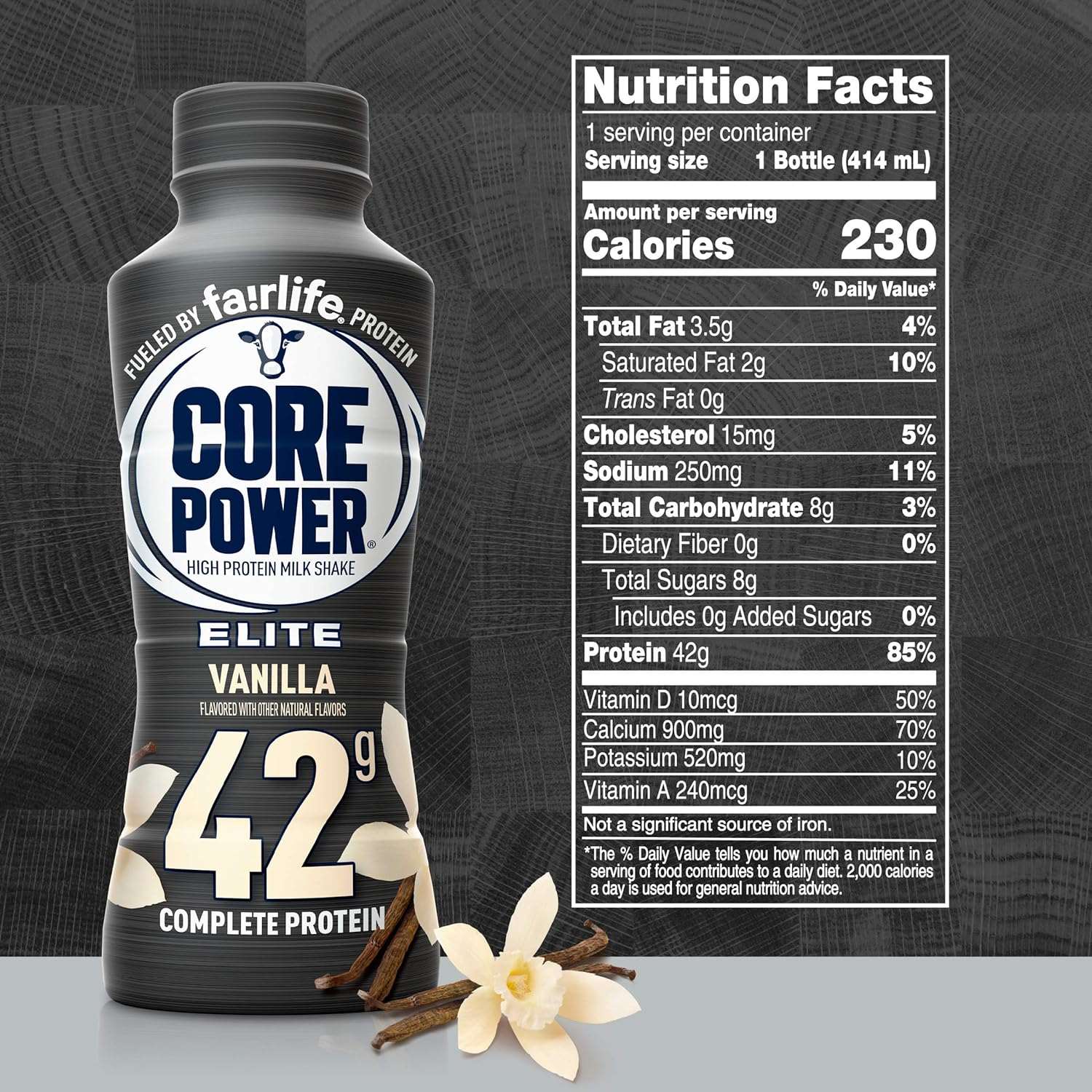 Wholesale prices with free shipping all over United States Core Power Fairlife Elite 42g High Protein Milk Shake, Ready To Drink for Workout Recovery , Chocolate, 14 Fl Oz (Pack of 1) - Steven Deals