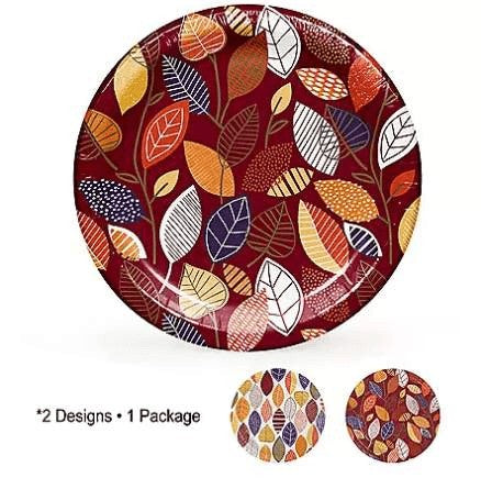 Wholesale prices with free shipping all over United States Artstyle Little Leaves Paper Plates and Napkins Kit (290 ct.) - Steven Deals