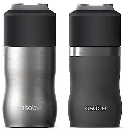 Wholesale prices with free shipping all over United States Asobu Tall Boy Kuzie Beverage Holder, 2 Pack - Steven Deals