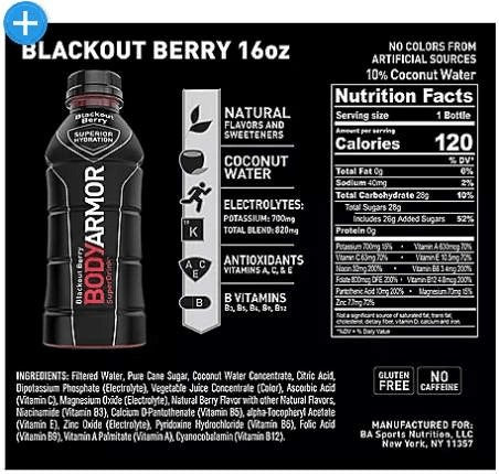 Wholesale prices with free shipping all over United States BODYARMOR Sports Drink Variety Pack - Steven Deals
