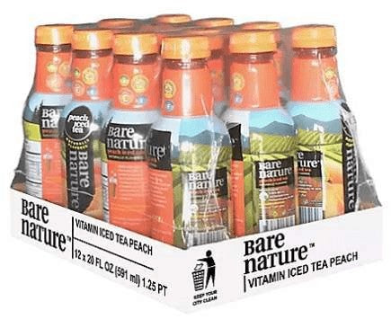 Wholesale prices with free shipping all over United States Bare Nature Peach Vitamin Iced Tea - Steven Deals