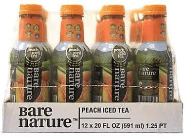 Wholesale prices with free shipping all over United States Bare Nature Peach Vitamin Iced Tea - Steven Deals