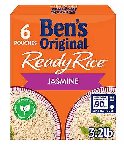 Wholesale prices with free shipping all over United States Ben's Original Ready Jasmine Rice (8.5 oz., 6 pk.) - Steven Deals