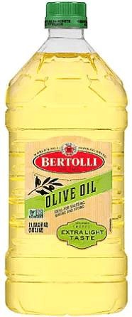 Wholesale prices with free shipping all over United States Bertolli Extra Light Olive Oil (2 L) - Steven Deals
