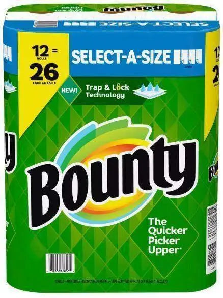 Wholesale prices with free shipping all over United States Bounty Select-A-Size Paper Towels, White - Steven Deals