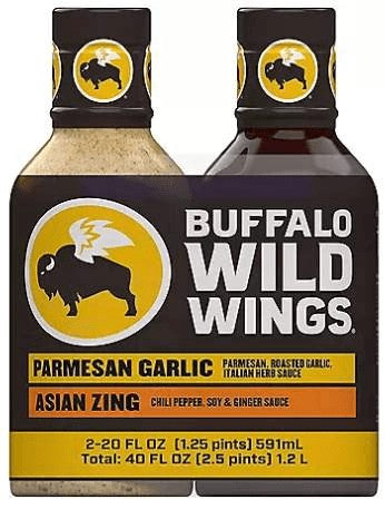 Wholesale prices with free shipping all over United States Buffalo Wild Wings Wing Sauce (20 oz., 2 pk.) - Steven Deals
