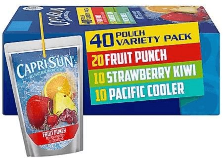 Wholesale prices with free shipping all over United States Capri Sun Variety Pack (6oz / 40pk) - Steven Deals