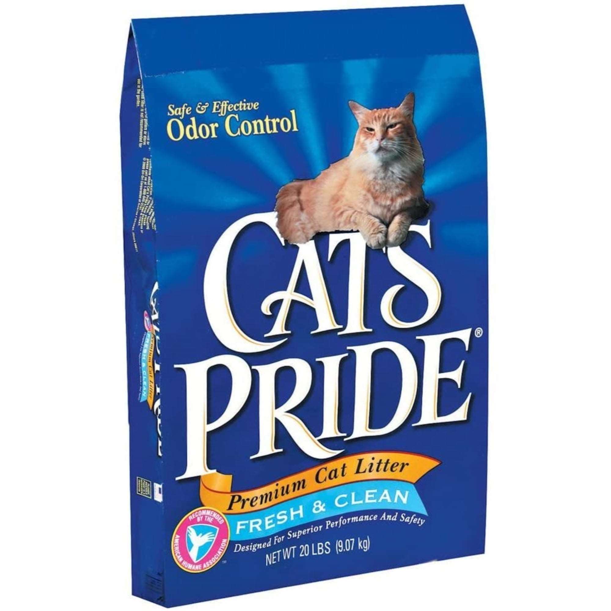 Wholesale prices with free shipping all over United States Cat's Pride Fresh & Clean Scented Non-Clumping Cat Litter, 20-Pound Bag - Steven Deals