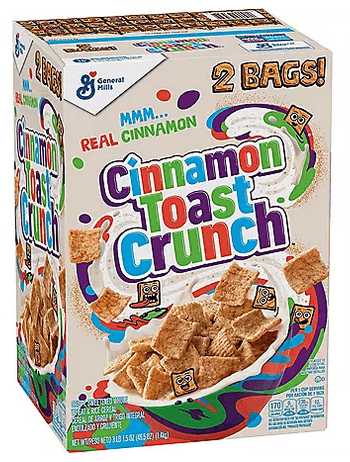Wholesale prices with free shipping all over United States Cinnamon Toast Crunch Cereal (2 pk.) - Steven Deals