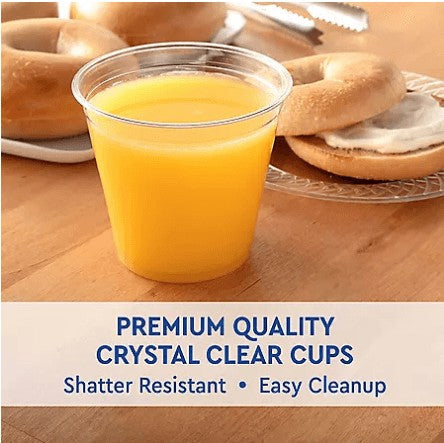 Wholesale prices with free shipping all over United States Clear Plastic Cups (9 oz., 264 ct.) - Steven Deals