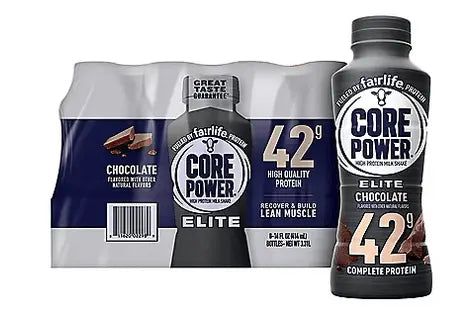 Wholesale prices with free shipping all over United States Core Power Elite 42g. Protein Shake, Chocolate (14 fl. oz., 8 pk.) - Steven Deals
