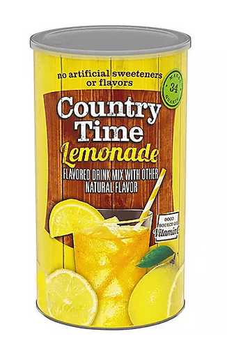 Wholesale prices with free shipping all over United States Country Time Powdered Lemonade Drink Mix (82.5 oz.) - Steven Deals