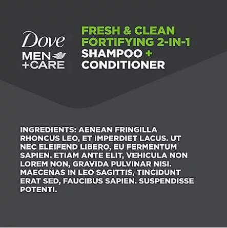 Wholesale prices with free shipping all over United States Dove Men + Care 2-in-1 Shampoo + Conditioner, Fresh & Clean - Steven Deals