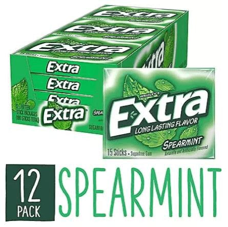 Wholesale prices with free shipping all over United States Extra Spearmint Sugar-Free Gum - Steven Deals
