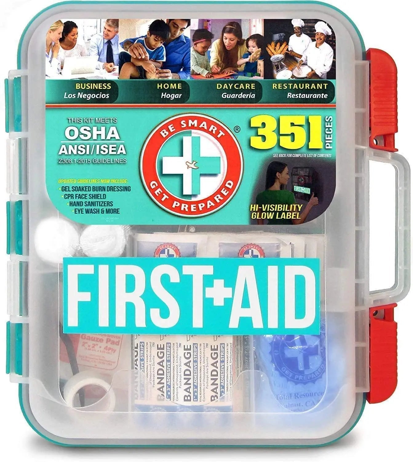 Wholesale prices with free shipping all over United States First-Aid Kit (351 pc.) - Steven Deals