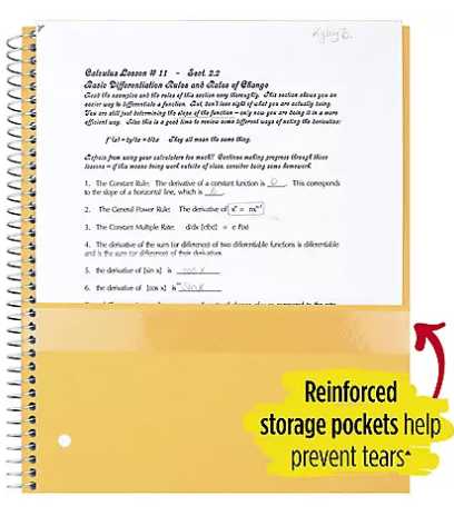 Wholesale prices with free shipping all over United States Five Star Wirebound Notebook, 5 Subject, College Ruled, 11