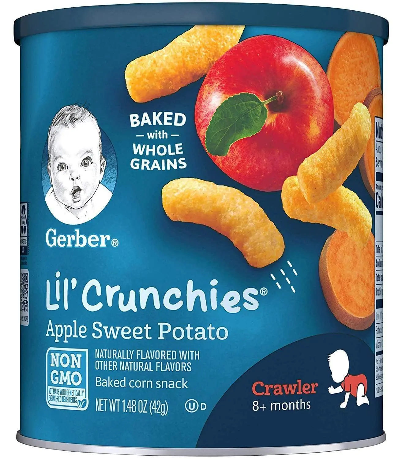 Wholesale prices with free shipping all over United States Gerber Lil' Crunchies Baked Corn Snack Variety Pack - Steven Deals