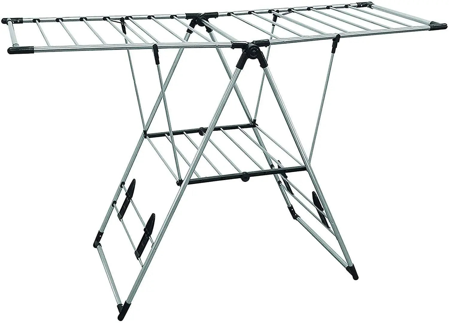 Wholesale prices with free shipping all over United States Greenway GFR0501SS Extra Large Fold Away Laundry Rack - Steven Deals