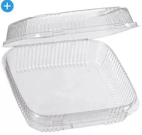 Wholesale prices with free shipping all over United States Hefty Clear Hinged Tray - 8