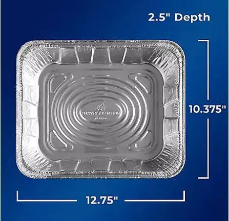 Wholesale prices with free shipping all over United States Hefty EZ Foil Disposable Steam Table Pans, Half-Size (30 ct.) - Steven Deals