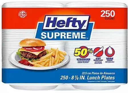 Wholesale prices with free shipping all over United States Hefty Supreme 8 7/8