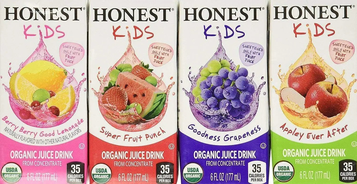 Wholesale prices with free shipping all over United States Honest Kids Organic Fruit Juice Drink Boxes Variety Pack - Steven Deals