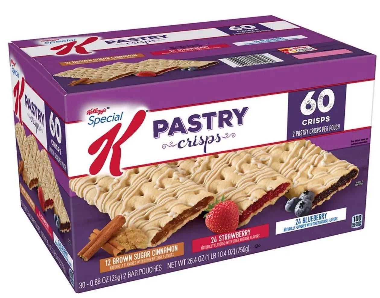 Wholesale prices with free shipping all over United States KEB22526 - Special K Pastry Crisps - Steven Deals