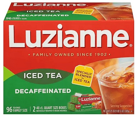 Wholesale prices with free shipping all over United States Luzianne Decaffeinated Tea (96 ct.) - Steven Deals