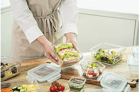 Wholesale prices with free shipping all over United States Member's Mark 24-Piece Glass Food Storage Set by Glasslock - Steven Deals