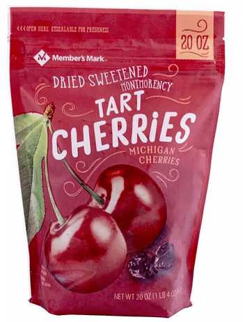 Wholesale prices with free shipping all over United States Member's Mark Dried Montmorency Tart Cherries (20oz.) - Steven Deals