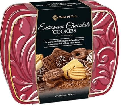 Wholesale prices with free shipping all over United States Member's Mark European Chocolate Cookies (49.4oz.) - Steven Deals