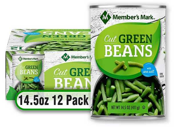 Wholesale prices with free shipping all over United States Member's Mark Green Beans (14.5 oz., 12 ct.) - Steven Deals