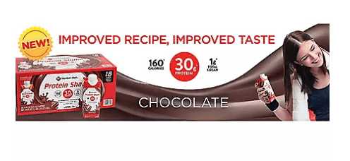 Wholesale prices with free shipping all over United States Member's Mark High Protein Chocolate Shake (11 fl. oz., 18 pk.) - Steven Deals