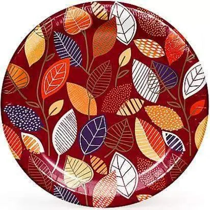 Wholesale prices with free shipping all over United States Member's Mark Little Leaves Paper Plates, 10