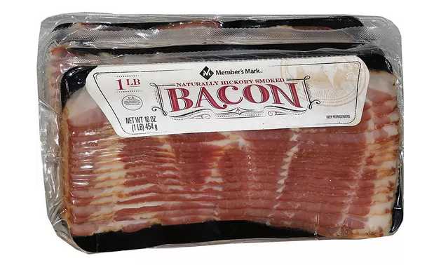 Wholesale prices with free shipping all over United States Member's Mark Naturally Hickory Smoked Bacon (3 lbs.) - Steven Deals