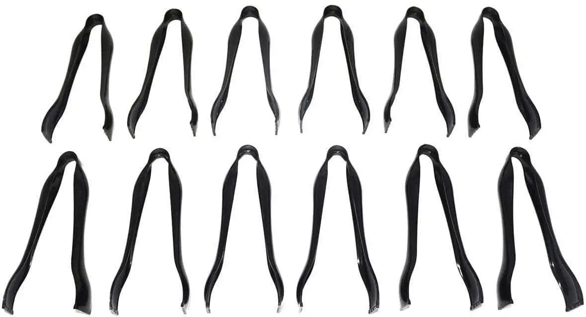 Wholesale prices with free shipping all over United States Member's Mark Plastic Serving Tongs- 12 pc. - Steven Deals