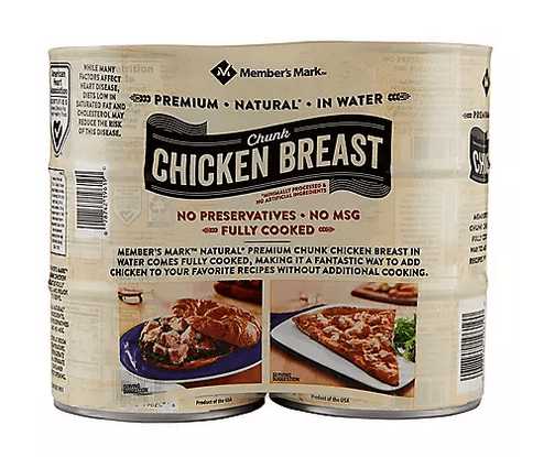 Wholesale prices with free shipping all over United States Member's Mark Premium Chunk Chicken Breast (12.5 oz., 6 ct.) - Steven Deals