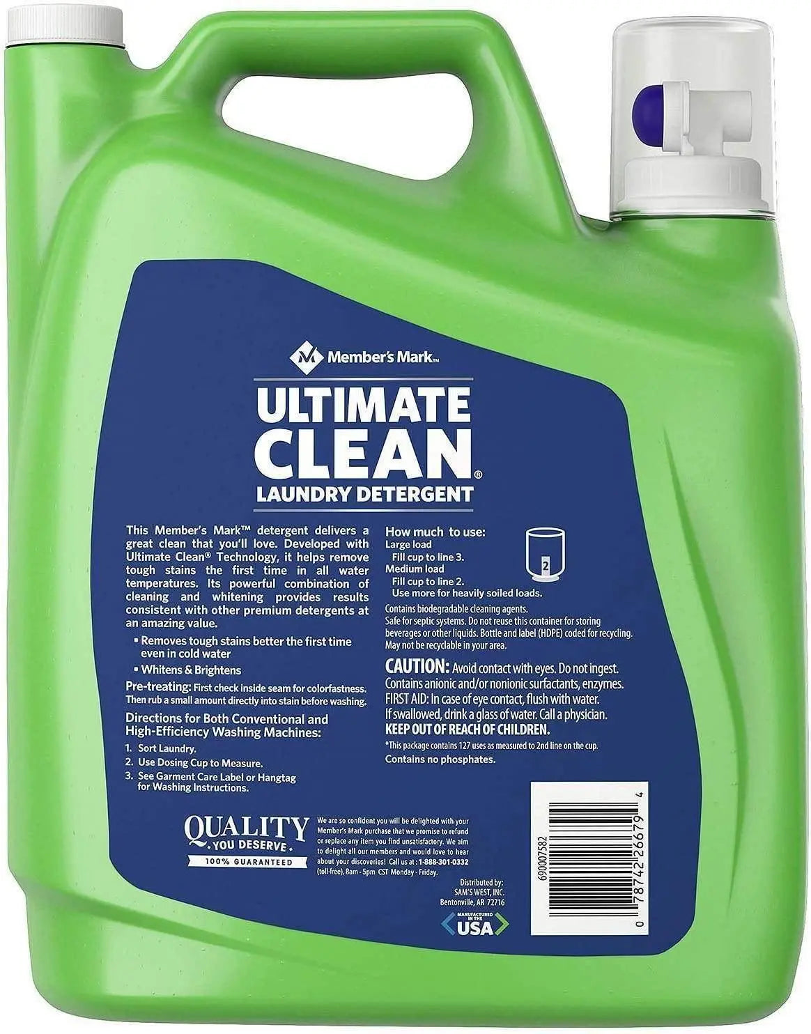 Wholesale prices with free shipping all over United States Member's Mark Ultimate Clean Laundry Detergent, Paradise Splash, - Steven Deals