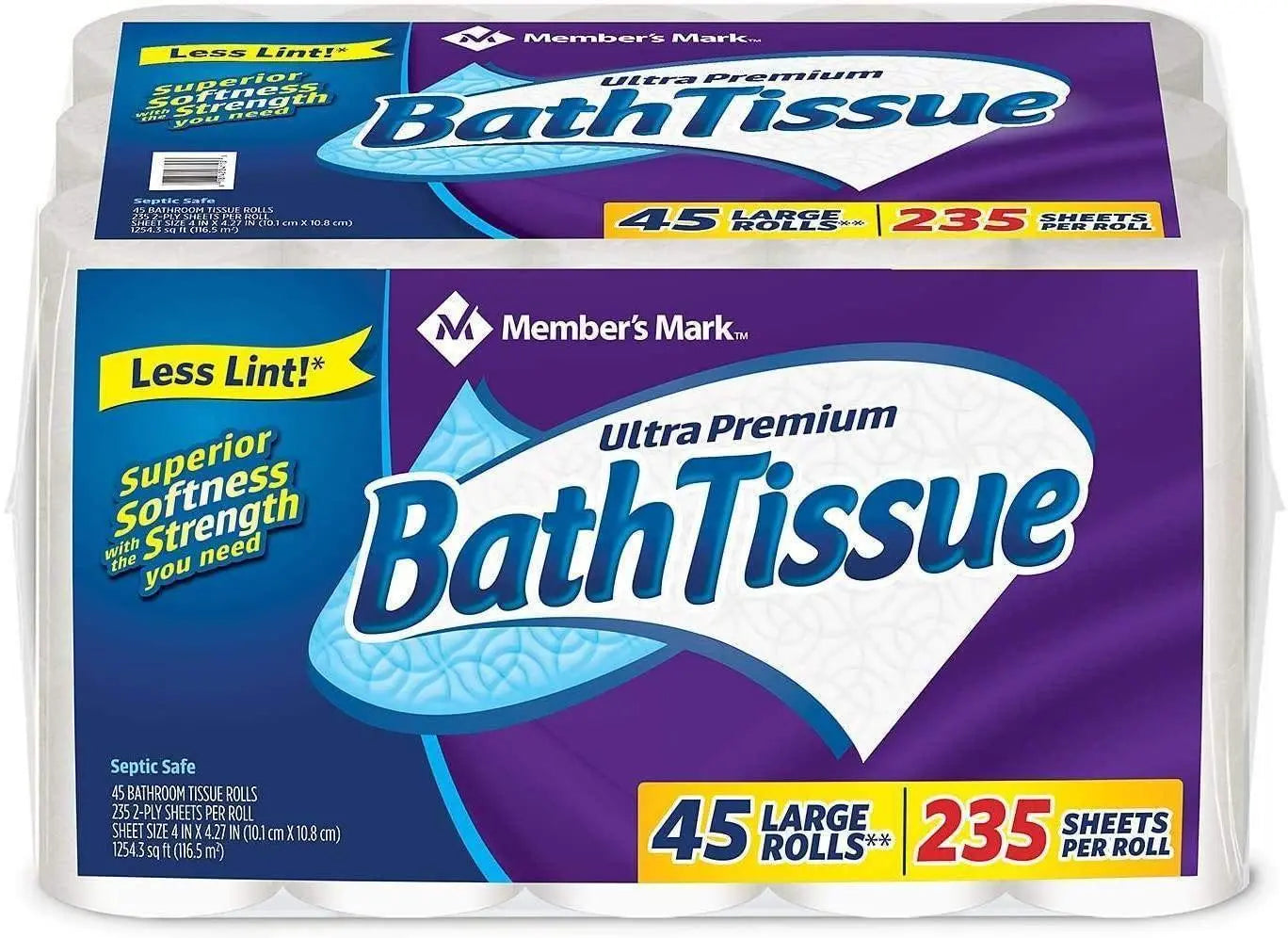 Wholesale prices with free shipping all over United States Member's Mark Ultra Premium Bath Tissue, 2 ply - Steven Deals